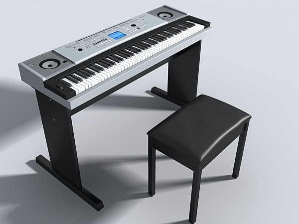 3d keyboard key model - keyboard by monkeyodoom