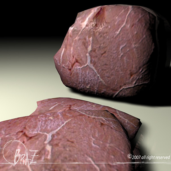 3d meat steak model - Meat by BraZ