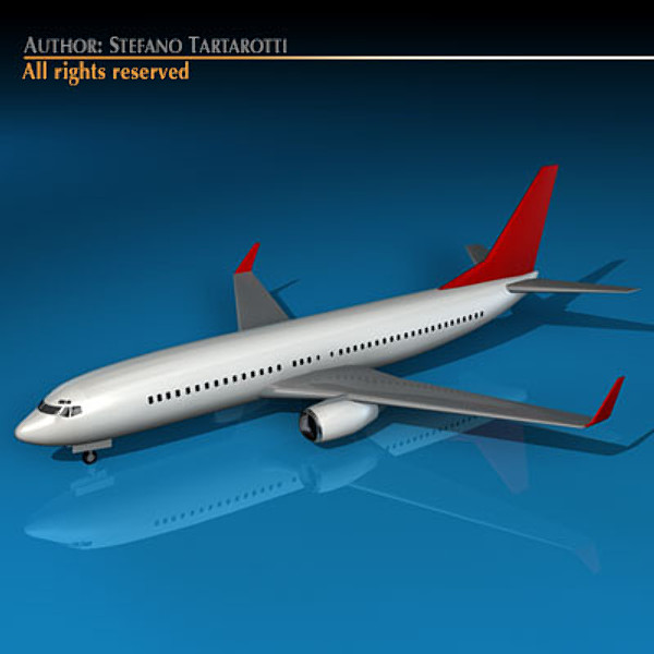 obj b737-800 737 800 - B737-800 by tartino
