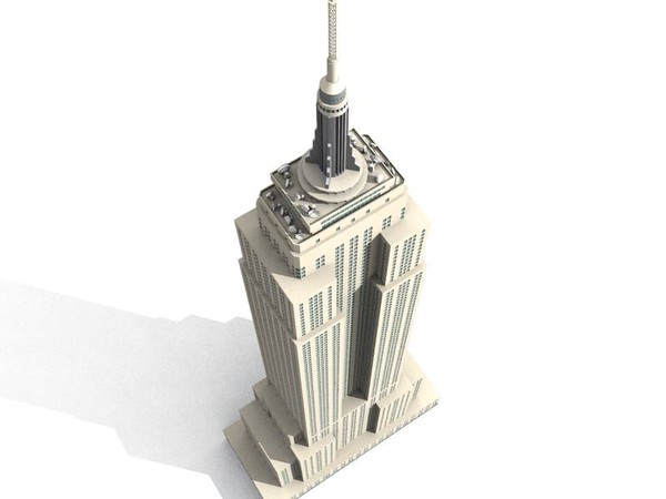 3d empire state building skyscrapers - Empire state building by yusuf joher taherali