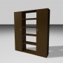bookcase c4d