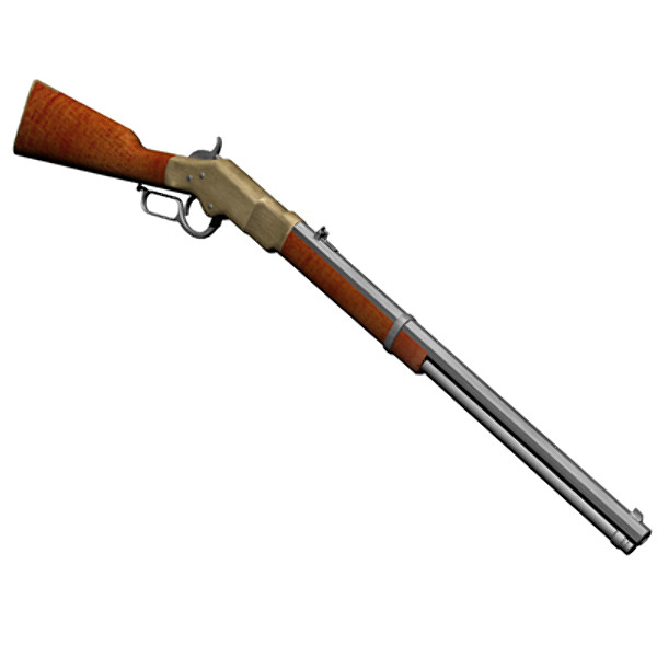 3ds 1866 winchester rifle - Winchester 1866 by mostlysquare