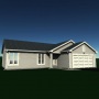 3d story residential house model