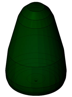 Tree Conical_Rounded Evergreen
