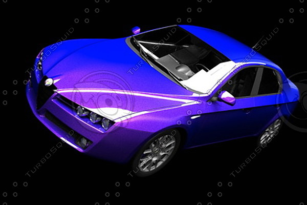 alfa romeo 159 3d model - Alfa Romeo 159 by sparkweb