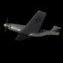 3d fighter plane