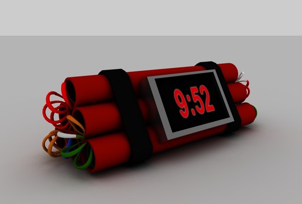 3d timebomb bomb model - Timebomb by MattTrout
