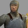 3d knight dueling piece
