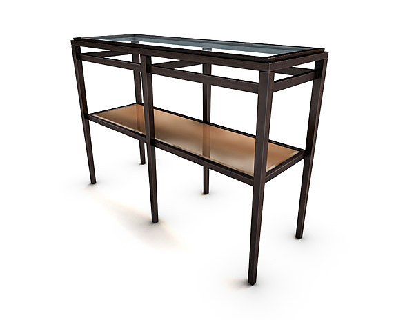 3d sidetable entourage model - Side Table by greengrassstudios