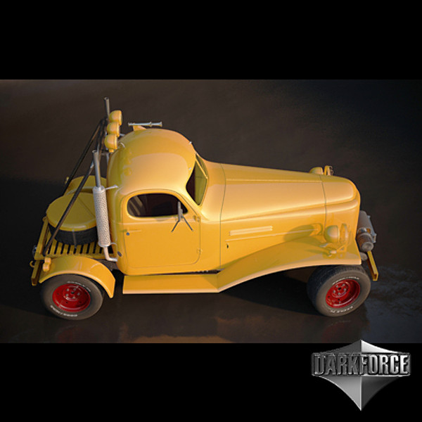 3d restyled truck - ZIL 157 Restyle by DARKFORCE_3D
