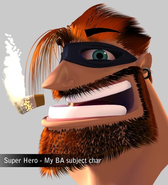 max super hero type characters - 1 Narcissus - Super Hero Type Character Cartoon by Kostas Yiatilis Macfarlane