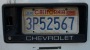 California License Plate