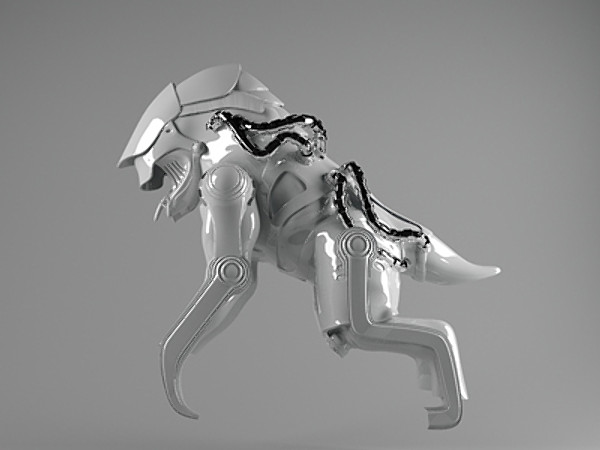 3d head lord model - Head Lord by dentonvanzan