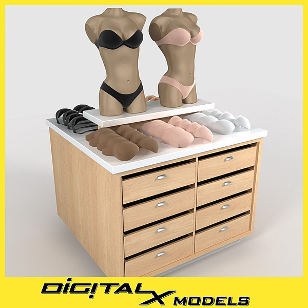 3ds bra table - bra table by DigitalX