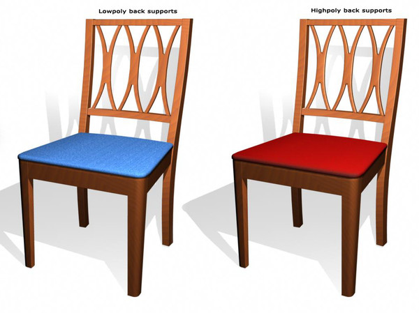 3d old chair model - oldChair.zip... by Kuroto