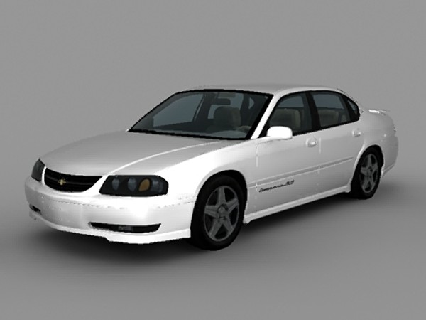chevrolet impala ss 3d model - 2003 Chevrolet Impala SS - 3ds by Cardesign3D