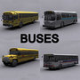 ready bus buses 3d model