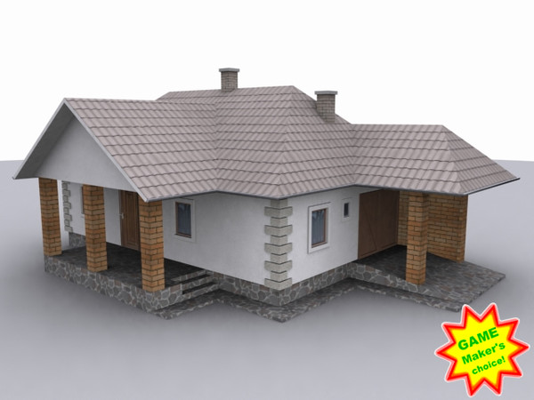 maya family - house_lowpoly05finished.max by Animuss