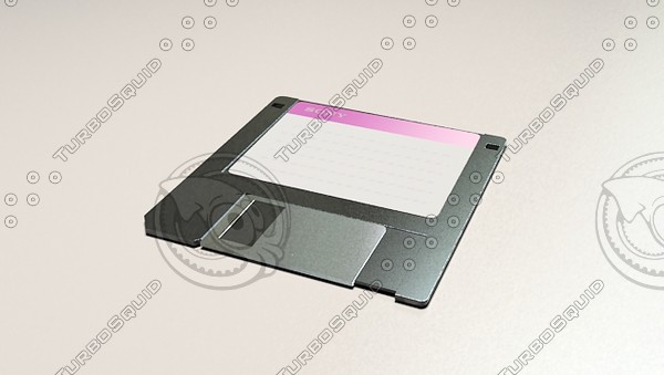 3ds max sony floppy disc - Floppy Disk by ofirc1