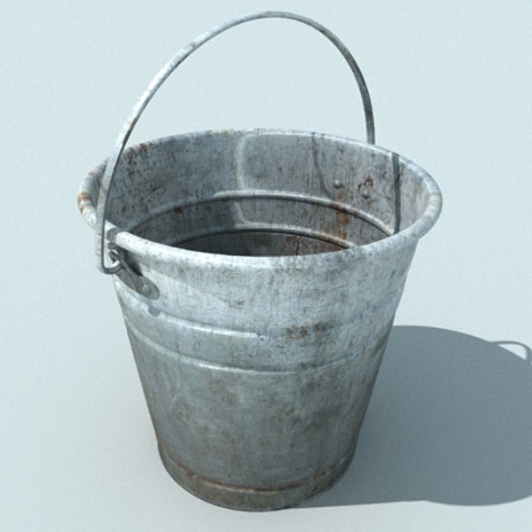 maya bucket - Steel Bucket by Peter Zk