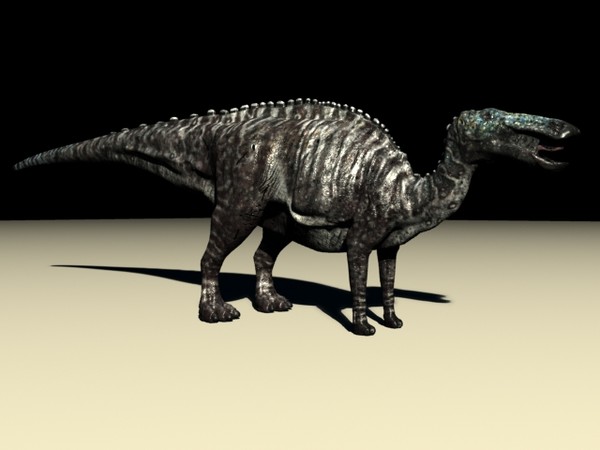 duckbill hadrosaur dakota 3d lwo - Dakota.zip by 3dCreatures