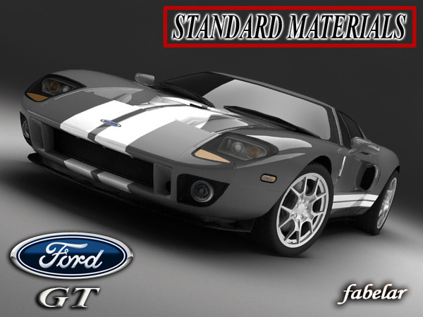 3d model gt standard materials - GT standard materials by fabelar
