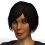 3d biped physique woman andrea
