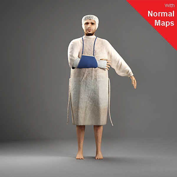 3d max axyz body character - WMan0007-CS by axyzdesign