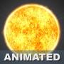 3d boiling star sun model