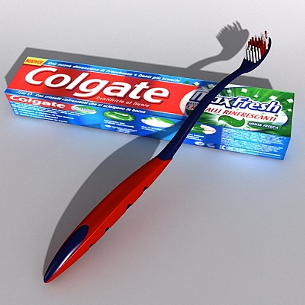 3ds max realistic toothbrush - Toothbrush by fabelar