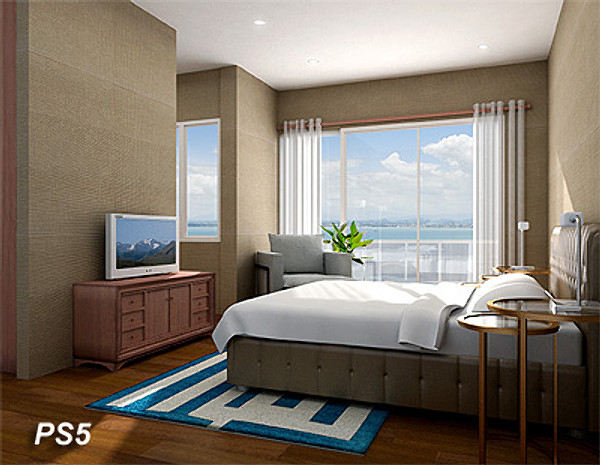 master bedroom 3d 3ds - Bedroom by groups5