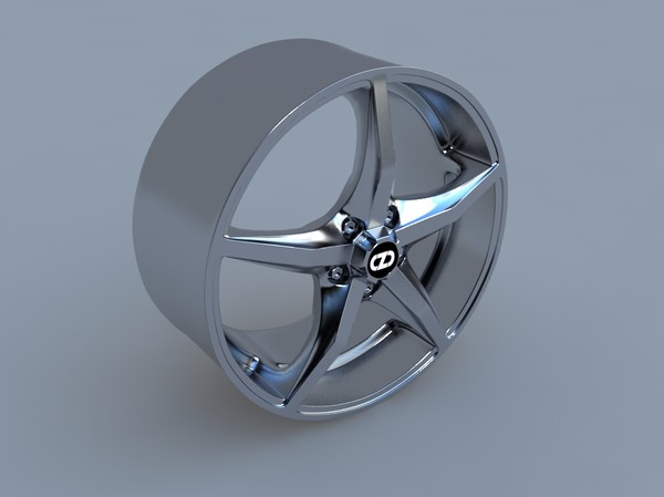3d model of oz racing canova rim - OZ racing canova rim by ivan_st