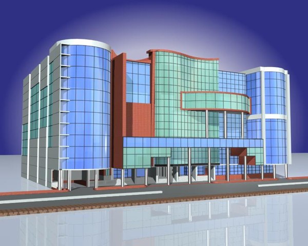 shopping complex 3ds - Shopping Complex_SC02 by sabah_au