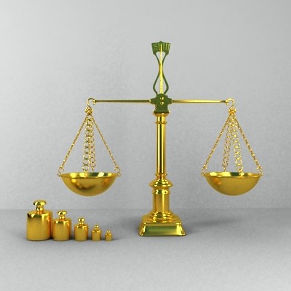 golden balancing 3d model - Golden Balance by shank3d