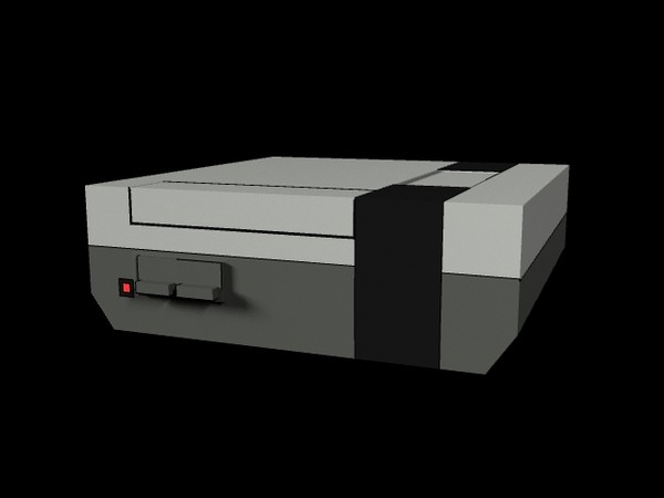 free lwo model nintendo nes - NES by Irish Wolf Productions
