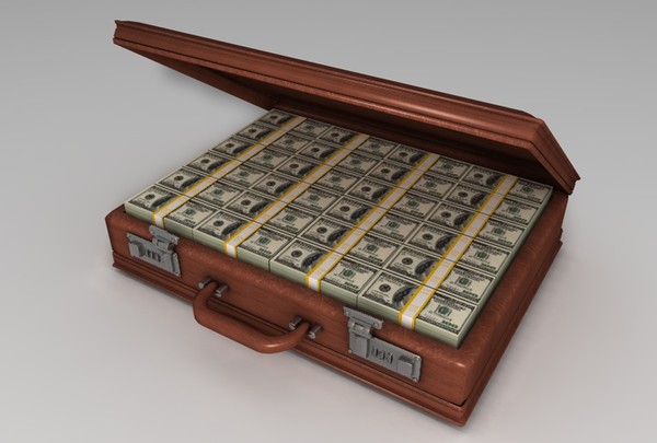 3ds briefcase money - Briefcase of Money... by MattTrout