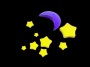 3ds max moon stars