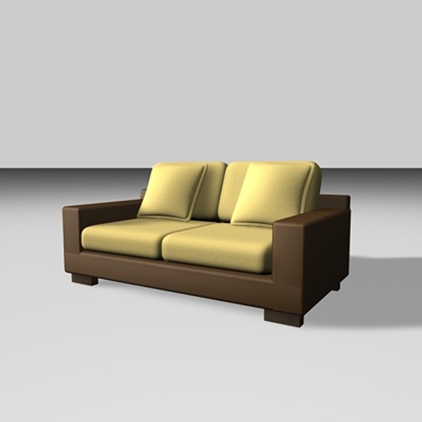3d c4d sofa - Sofa_011 by desigm