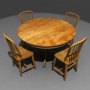 3ds kitchen table