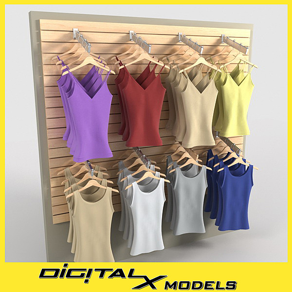 3ds max womens tops 1 - womens tops 1 by DigitalX