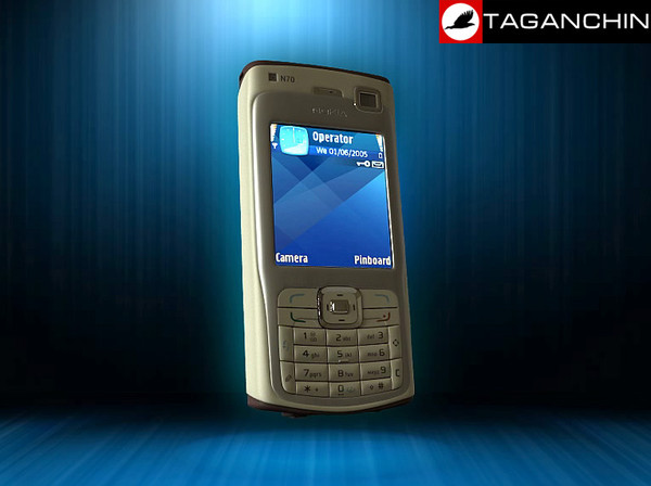 3d nokia n70 - Nokia N70 by 3dthings