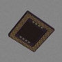 3d model central cpu pins 4