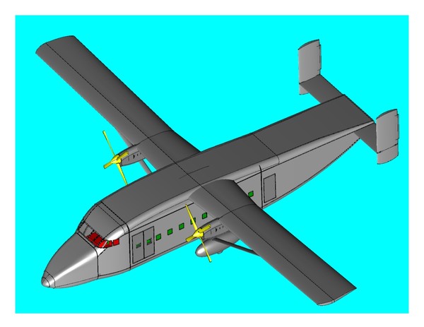 3ds max c-23 sherpa sat - C-23 Sherpa.sat or .dwg by RodgerSaintJohn