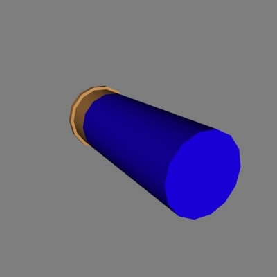 3d shotgun shell - shotgun ver12[ammo][low polygon][max][red].zip by GFreedom