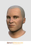 3d head facials expressions model