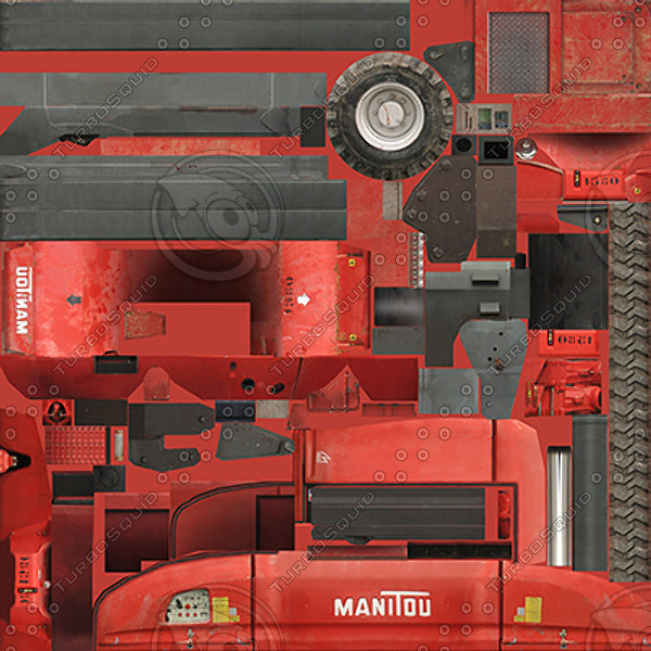 3d model cherry picker - Cherry Picker 3 by papillon