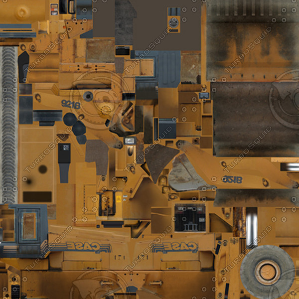 loader industrial 3d max - Front Loader 1 by papillon