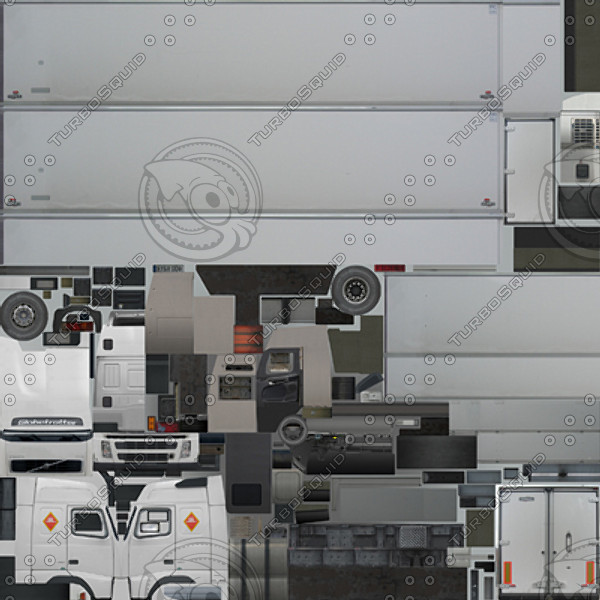 refrigerated transport truck 3ds - Refrigerated Transport Truck 1 by papillon