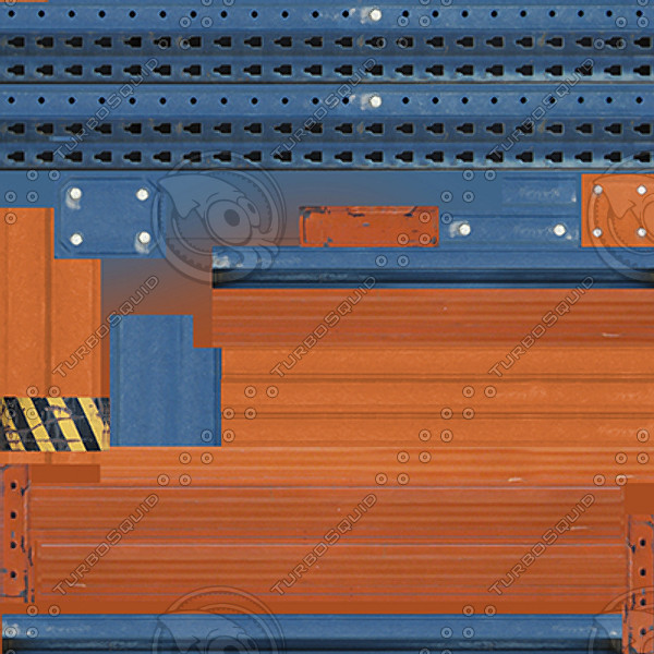 pallet rack 1 3d model - Pallet Rack 1 by papillon