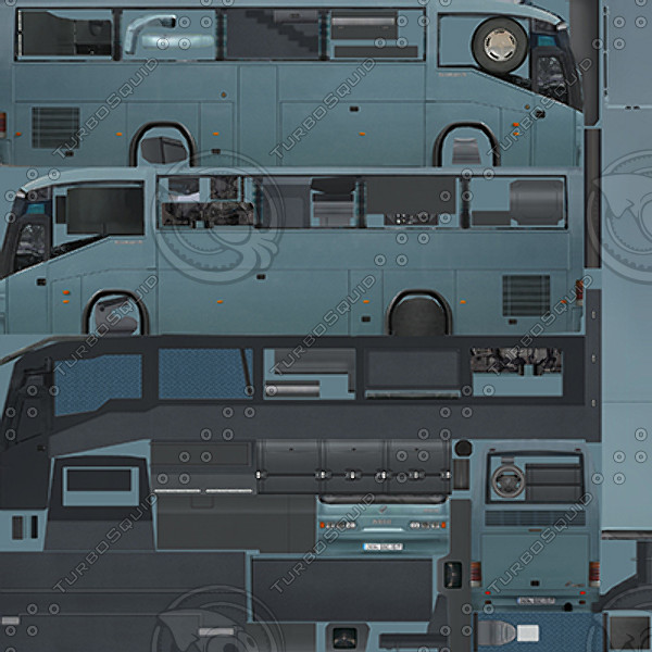 coach vehicle 3d model - Coach 1 by papillon